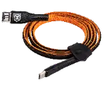 USB Conceptronic USB-A - USB-C kabelis 1,2 m, juodas