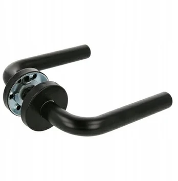 Juoda Inox lauko durų rankena Mod.4rx