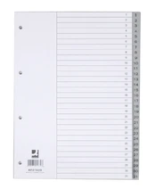 Skiriamieji lapai PP A4, 1-31 kaina
