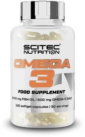 Scitec Omega 3 Kapsulės 100 vnt.