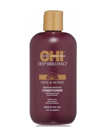Drėkinantis plaukų šampūnas Farouk Systems CHI Deep Brilliance Optimum Moisture, 355 ml