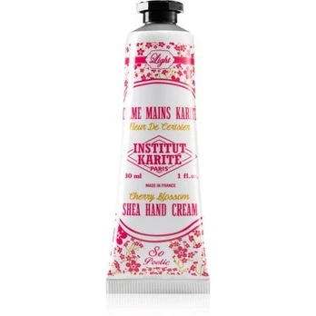 Institut Karite Cherry Blossom Light Shea Hand Cream With Box 30ml