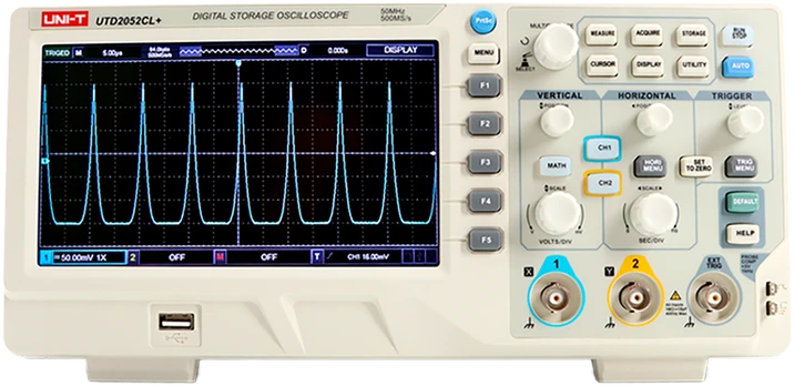 Uni-T UTD2102CL+ osciloskopas