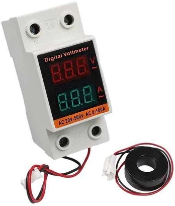 Kintamosios srovės matuoklis – P06S-100 – 100A – voltmetras