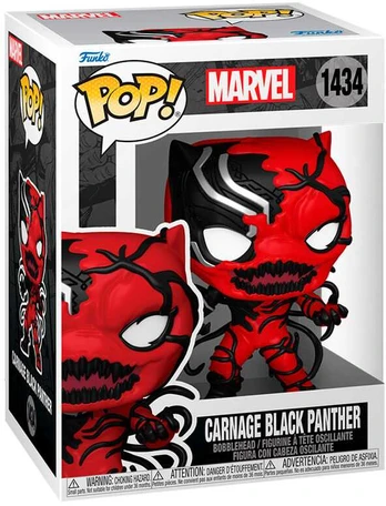 Funko POP figure Marvel Carnage Juodas Panther