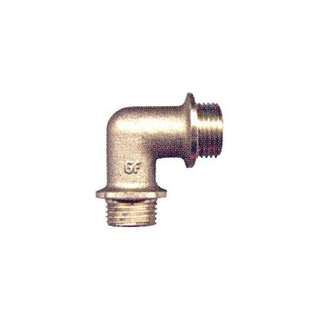 Alkūnė TMD brass, 3/4", 90°, išoriniai sriegiai