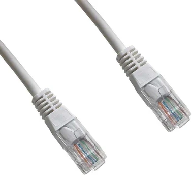 DATACOM Patch cord UTP CAT5E 1,5m baltas
