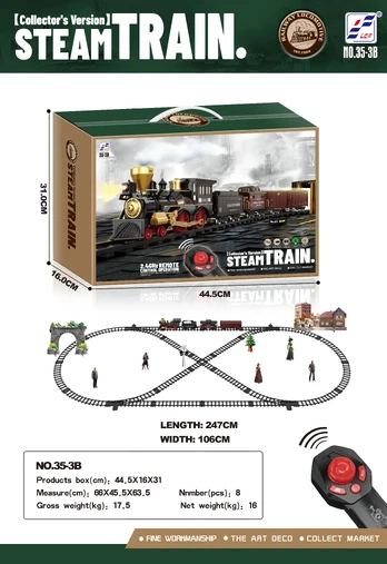 Retro traukinys 247cm R/C