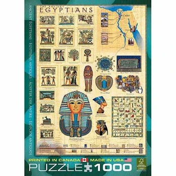 Dėlionė Eurographics, 6000-0083, Ancient Egyptians, 1000 d.