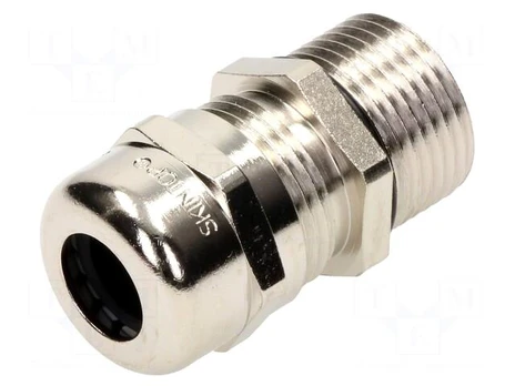 Cable gland | with long thread | PG21 | IP68 | brass | SKINTOP®