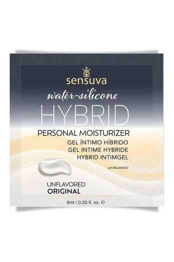 Sensuva Hybrid Personal Moisturizer Original Unflavored 6ml Single Use