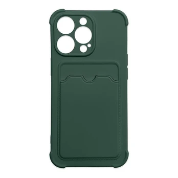 Hurtel Card Armor Case cover skirtas iPhone 8 Plus / iPhone 7 Plus, žalias