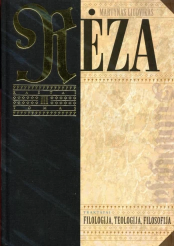 Martynas Liudvikas Rėza. Raštai T. 3
