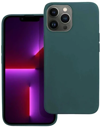 Dėklas Oem Matinis Case for IPHONE 13 Pro Max dark žalias
