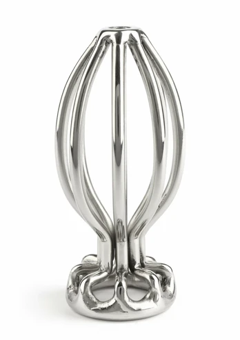 Mr. Steel Round Wire Plug Small Stainless Steel Open-Frame Design