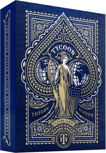 Theory11 žaidimo kortos Tycoon Blue
