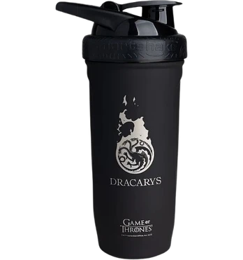 SmartShake Reforce Stainless Steel Game of Thrones, Dracarys, 900 ml