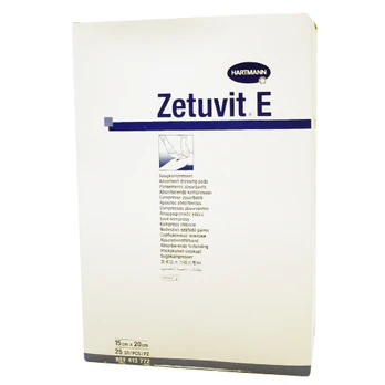 Hartmann Zetuvit E sterilus absorbuojantis tvarstis 15 x 20 cm, N25
