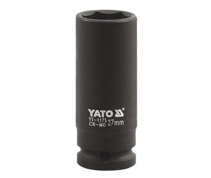 YATO ŠEIAkampis Smūgio lizdas 1" ILGUS 33mm