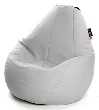 Sėdmaišis Comfort 90 Silver Pop Fit, sidabro, 200 l