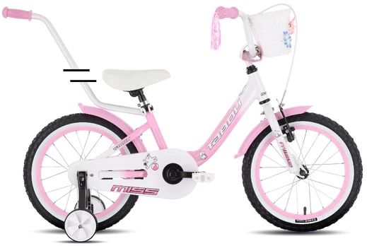 Dviratis Tabou Miss 14 pink-white