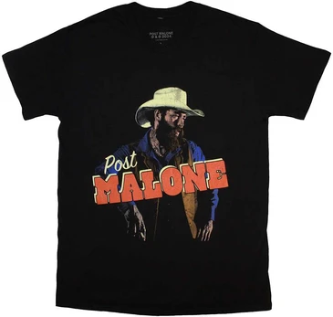 Rock Marškinėliai Post Malone Cowboy, Dydis: XXL