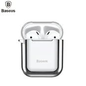 Ausinių dėklas Baseus Metallic Shining Ultra-Thin, sidabro kaina