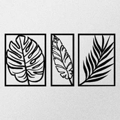 Wallity Dekoratyvinis metalinis sieninis priedas Leaf2 Metal Decor kaina