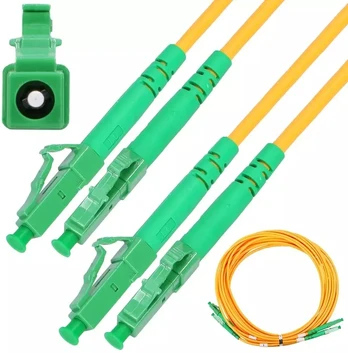 Extralink LC/UPC-LC/UPC | Patchcord | Wielomodowy, OM4, Duplex, 3mm, 3m (EX.23780)