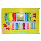 HAPPY SUMMER - Chalk Mega Set 40 pcs. (303202) kaina