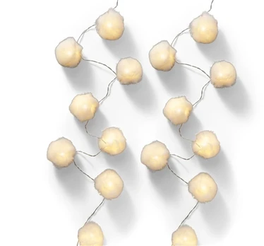 Lumineo Light string 489547. 2.85 m. warm baltas. 20 LED. Baltas