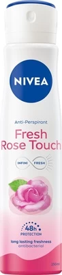 Moteriškas dezodorantas Nivea Fresh Rose Touch, 250 ml