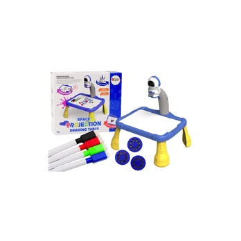 Lean Toys Space Projektorius For Drawing Blackboard Table Space