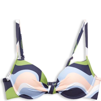 Viršutinė kostiumėlio dalis moterims, Mėlyna, Wave beach Bikini top