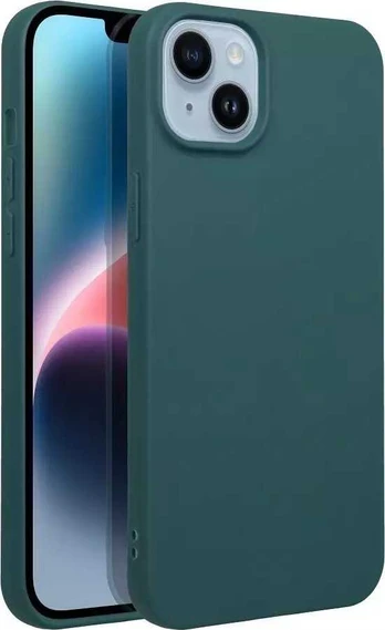 Dėklas Oem Matinis case for IPHONE 15 Pro dark žalias