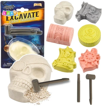 Piratų archeologijos lobių kasinėjimo rinkinys