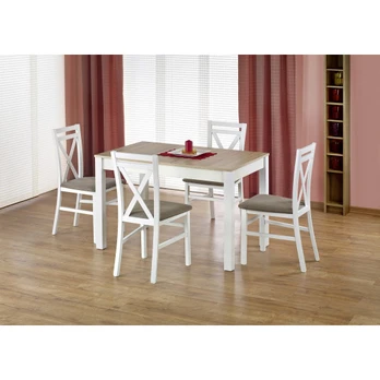 MAURYCY table color: sonoma oak / baltas