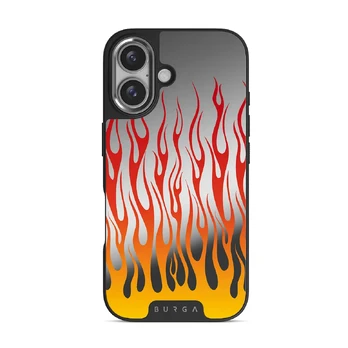 Tribal - iPhone 16 Case, Elite Mirror Dark (MagSafe) / Silver