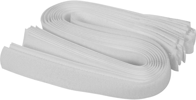 Vorel VELCRO BAND 450MM 10Vnt. Baltas