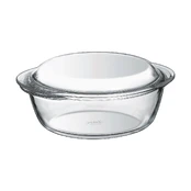 Puodas su dangčiu Pyrex Essentials 1,4 L Skaidrus stiklas kaina