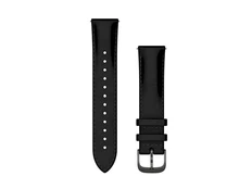 Acc, 20mm Band, Black Leather + Brushed Slate, WW/APAC kaina