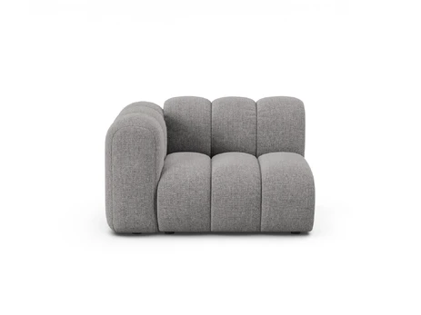 Modul Left, "Lupine", 1 Seat, 115x95x70, Light Grey