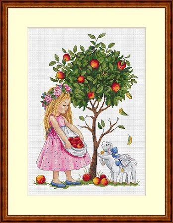 Apple Tree SK56 siuvinėjimo rinkinys iš Merejka