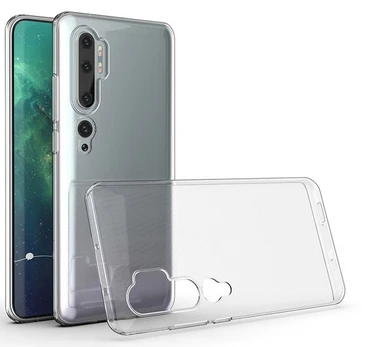 Dėklas Fusion Accessories "Back Case Ultra 0.3 mm Xiaomi Mi Note 10/Mi Note 10 Pro" Transparent
