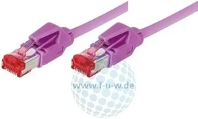 Cat 6a Erika Ethernet Laidas (0.3 M) Violetinis