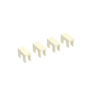 Laikiklis Velano Quick & Easy, 2 cm x 6 cm, balta, plastikas, 4 vnt.