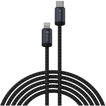 Devia cable Gracious EC645 PD USB-C - Lightning 1,0 m 27W 3A juodas