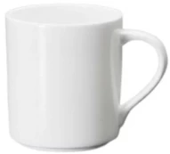Puodelis Wilmax, balta, 0.35 l kaina
