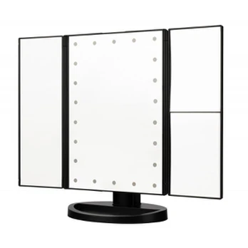 Humanas HS-ML04 Make-up Mirror with Led Lighting - black