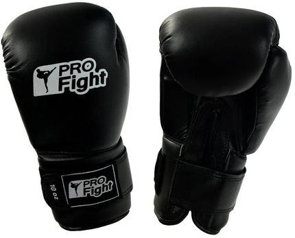 Bokso pirštinės ProFight Skin Dragon, juoda sp., 10 oz